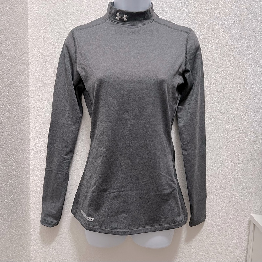 Small, wore once, under armor cold gear mock